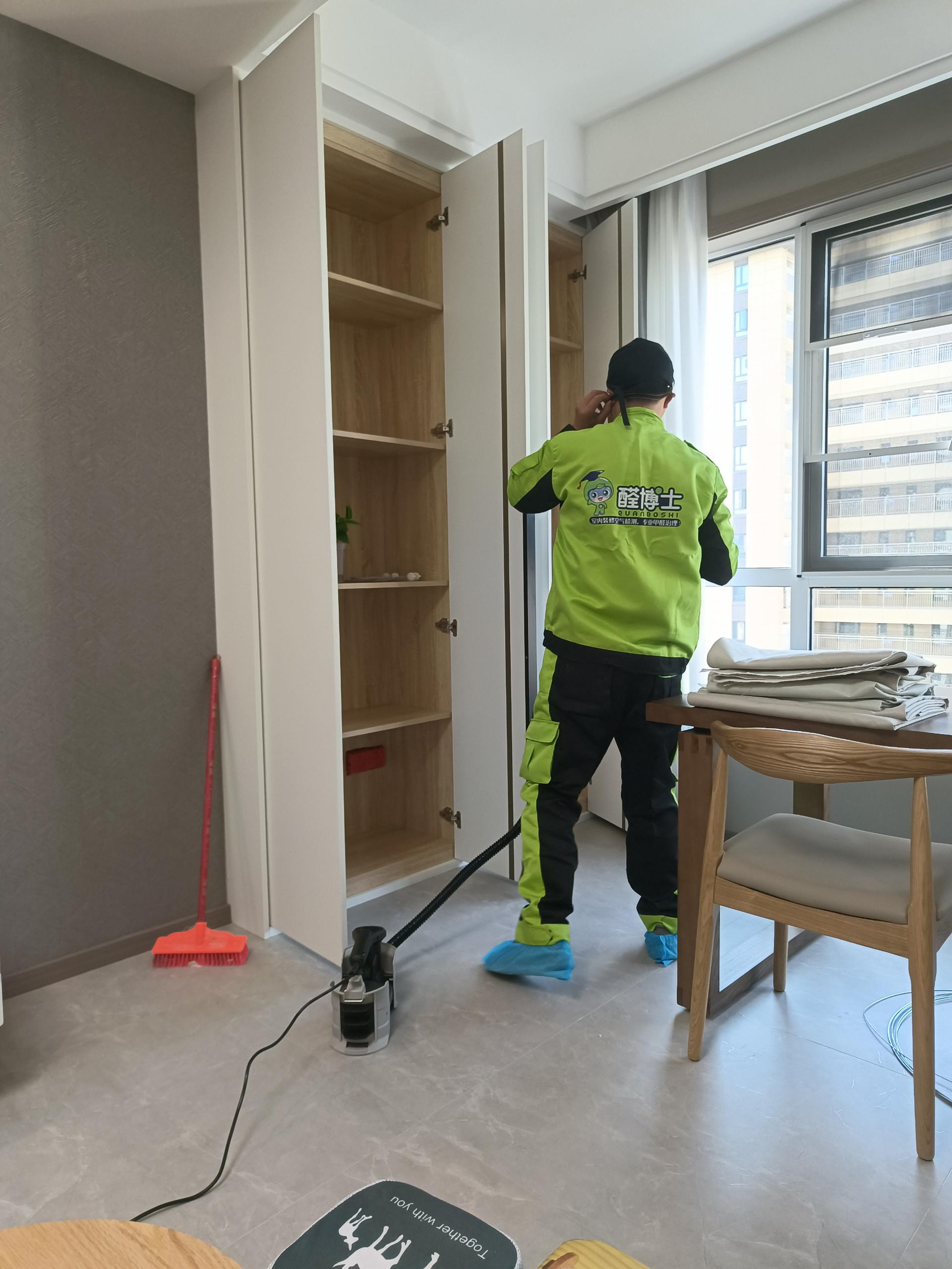 安次十堰市百强世纪城小区除甲醛案例